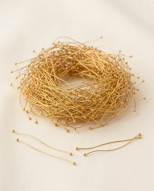 Gold Kothmeer Ball-End Wire for Jewellery Making, 5 gm