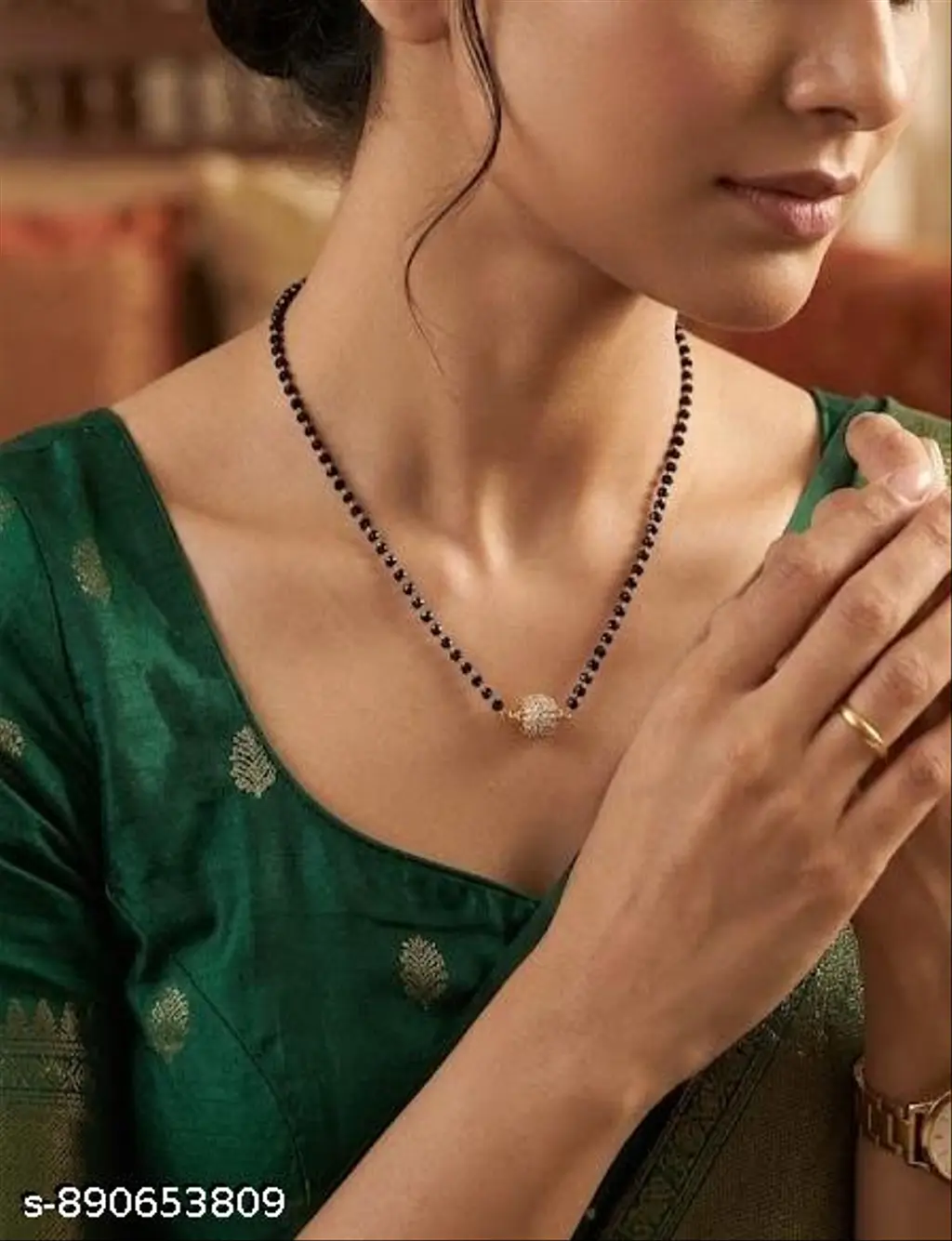 Crystal Pendant Mangalsutra