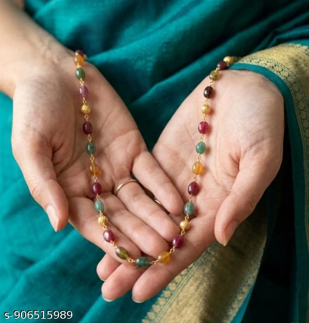 Jewel-Tone Bead Chain