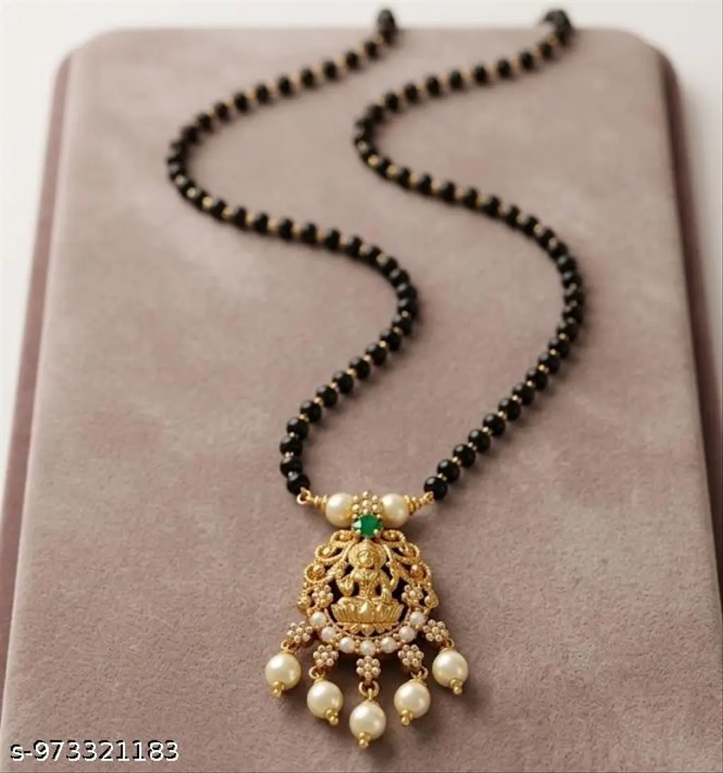 Lakshmi Coin Mangalsutra Necklace